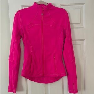 lululemon hot pink define jacket
